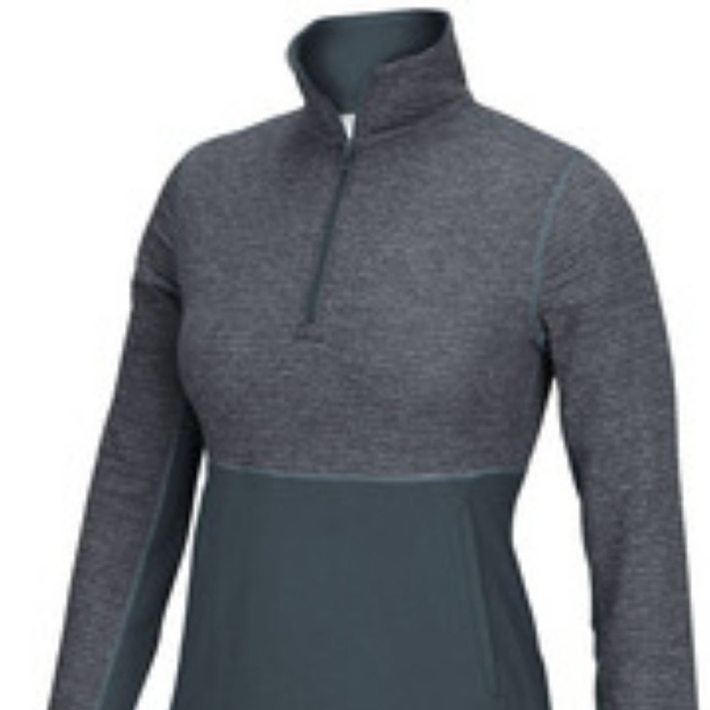 Adidas Team Climate 1/2 zip grey pullover jacket